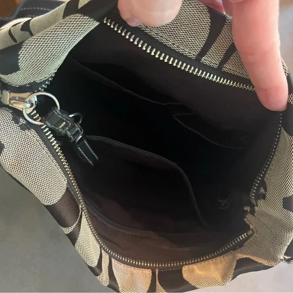 Coach Black and Gray Women's Bag - Picture 3 of 3